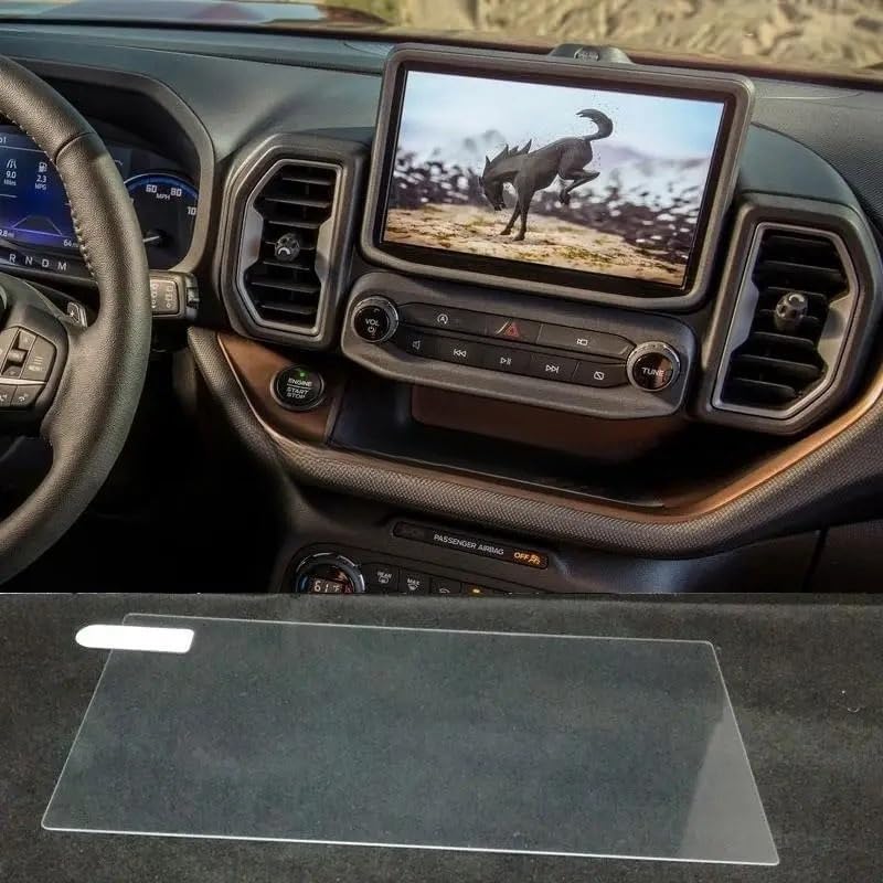 Verre trempé pour Bronco Sport 2021 2022 anti-rayures film navigation voiture