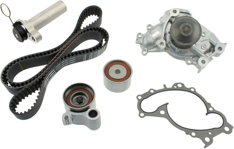 GENUINE TKT-024 Engine Timing Belt Kit with Water Pump - Compatible with Select Lexus ES300, RX300 Toyota Avalon, Camry, Sienna, Solara