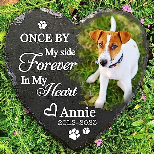 Pet Memorial Stones, Personalized Sympathy Gifts for Loss of Dog, Bereavement Gifts for Loss of Pet, Pet Memorial Garden Stones, Dog Memorial Stone, in Memory of Pet, Pet Loss Gifts