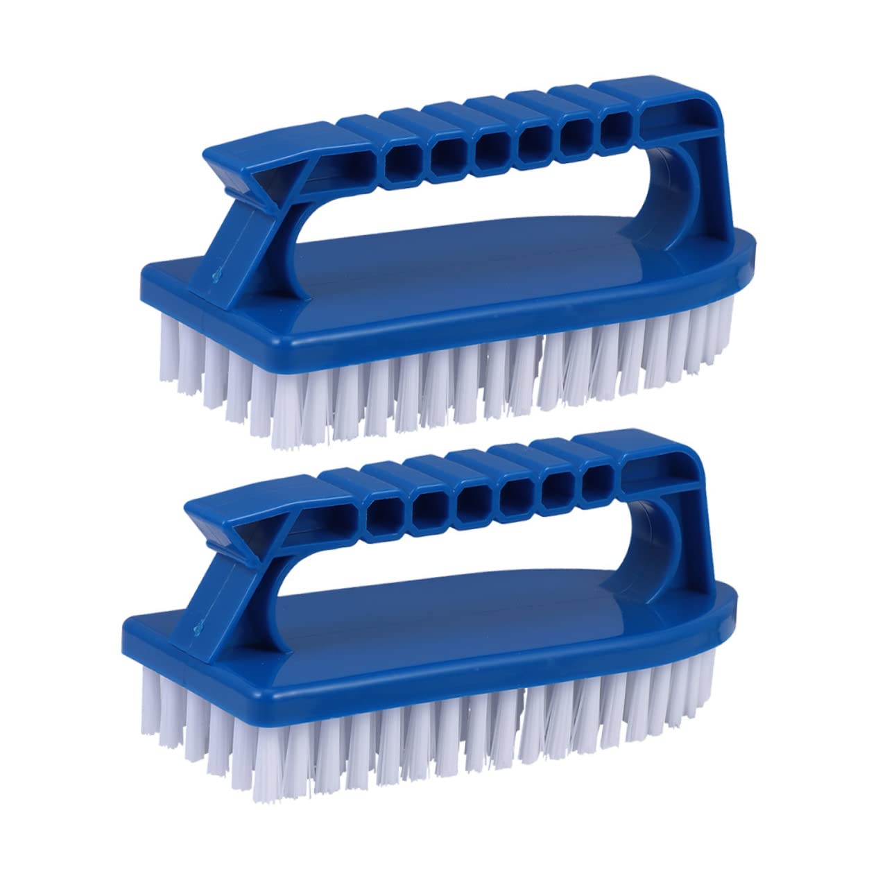 BESPORTBLE Multi-use Cleaning Brush for Swimming Pool Shower Sink Floor and Bathroom 2 Pack Comfortable Handle