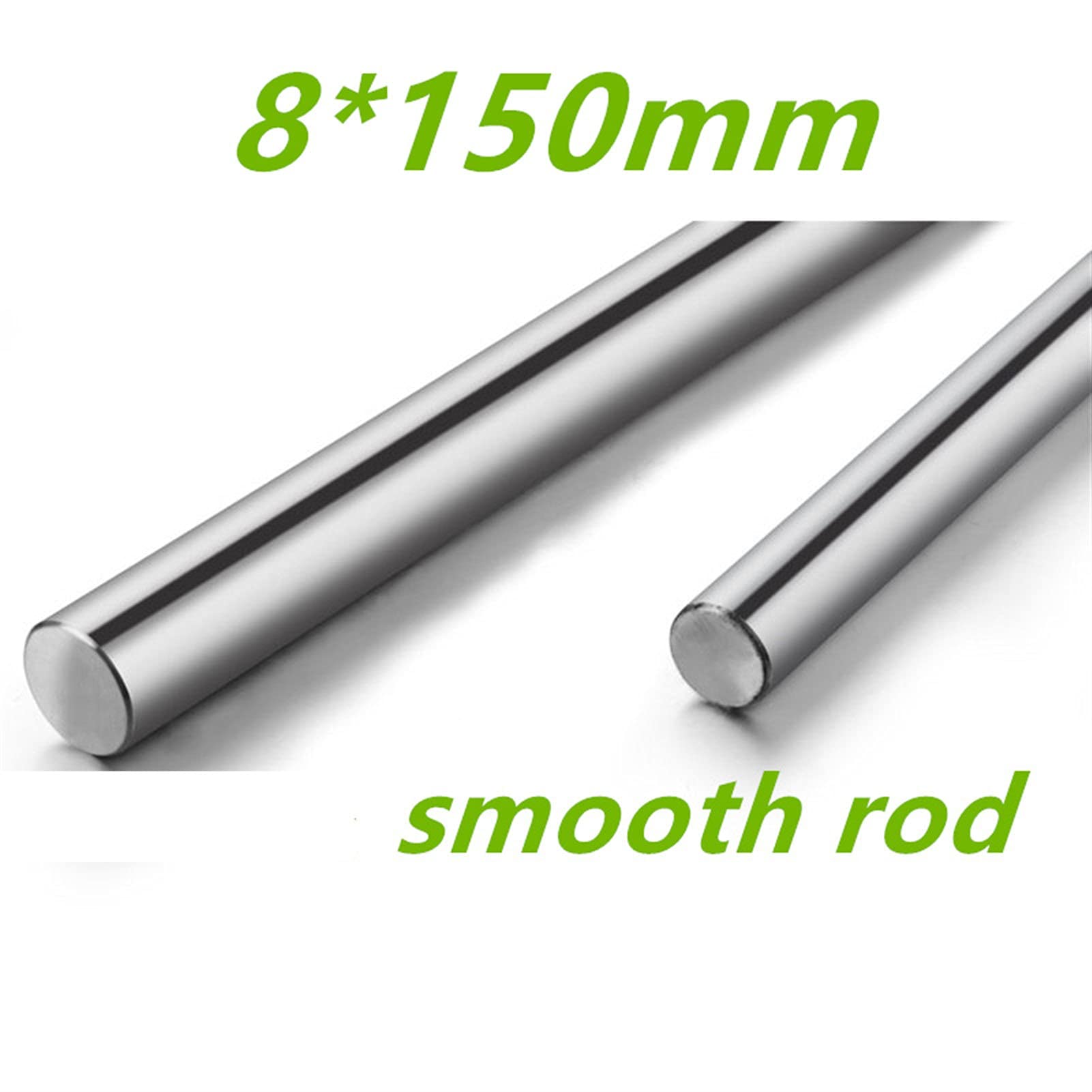 Linear Motion Rod Shaft Guide 8mm X 960mm Case Hardened Chrome Plated For 3d Printer Diy Cnc Metric H8 Tolerance 2pcs