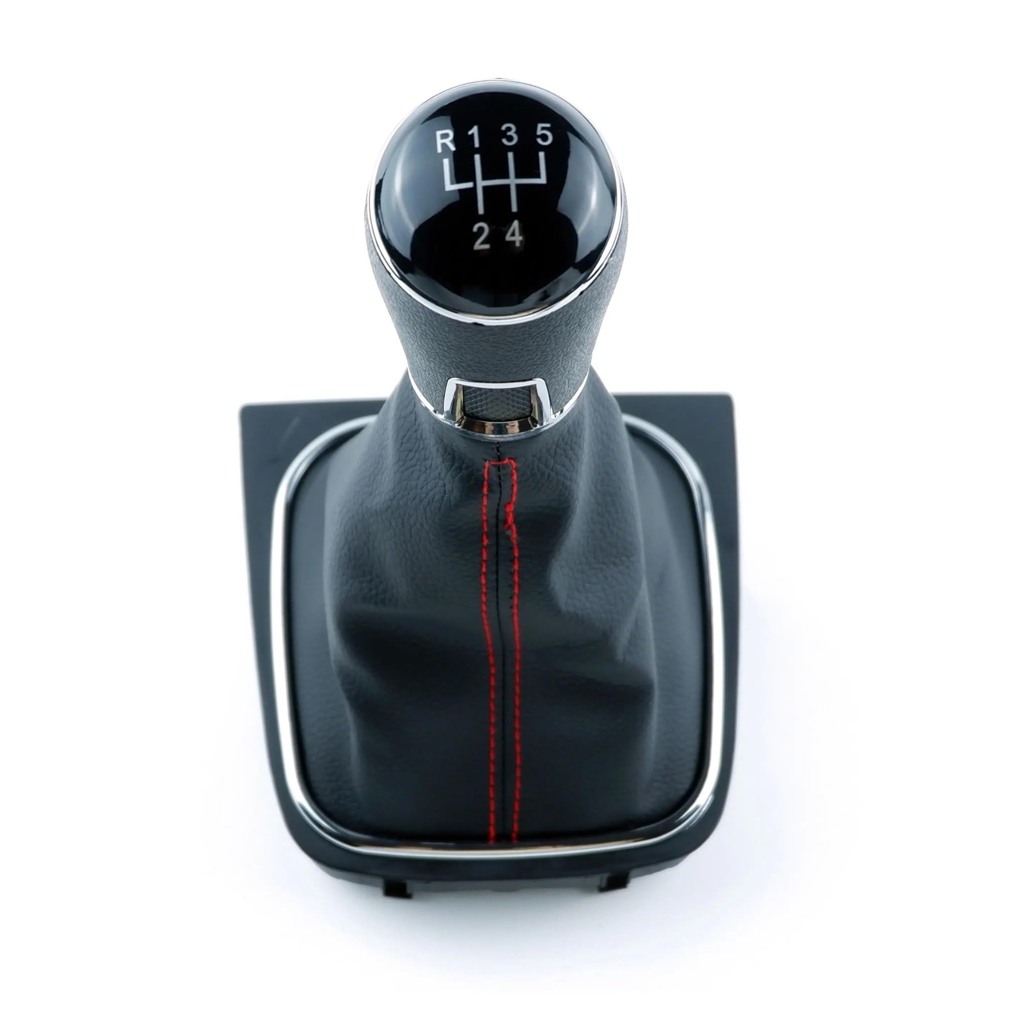 AHRPKAMERD Gear Shift Knob 1PCS for Golf 5 6 for Jetta V VI for Scirocco 5/6 Speed ​​Gear Shift Knob Lever Shift knob(5 Speed)