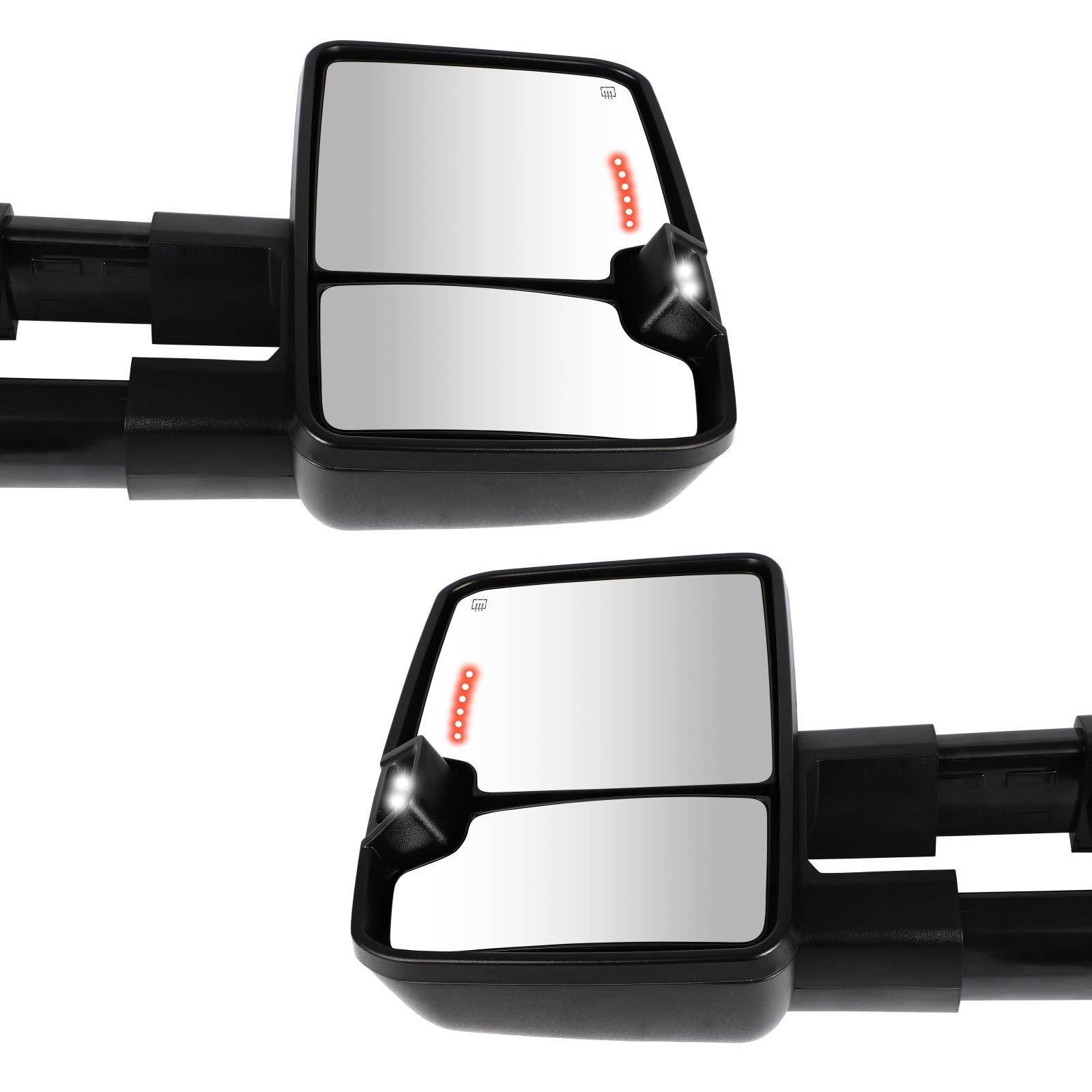 Towing Mirrors Compatible For 2014-2018 For Chevrolet For Silverado image 2