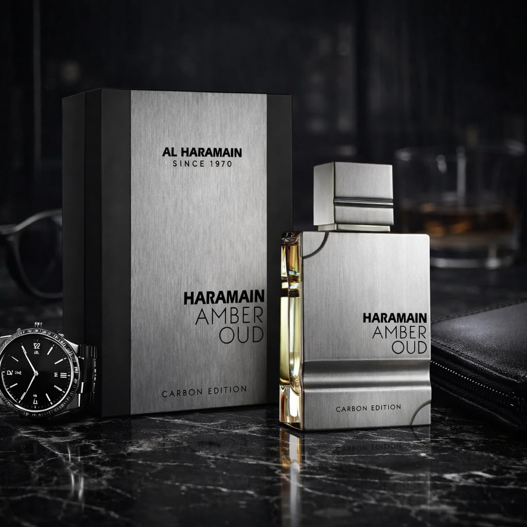 Amazon.com : Al Haramain Amber Oud Carbon Edition Eau De Parfum