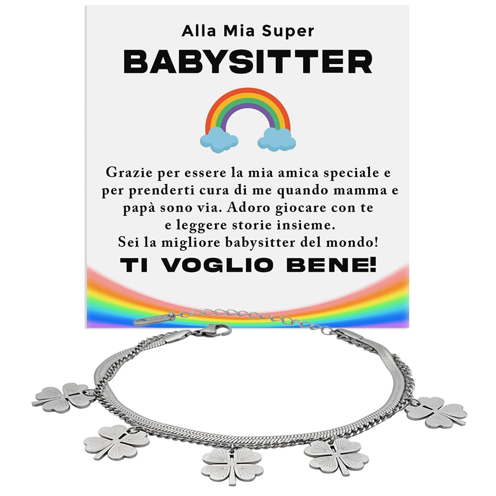 Bracciale Donna Prima Comunione Argento Sterling 925 Compleanno Idee