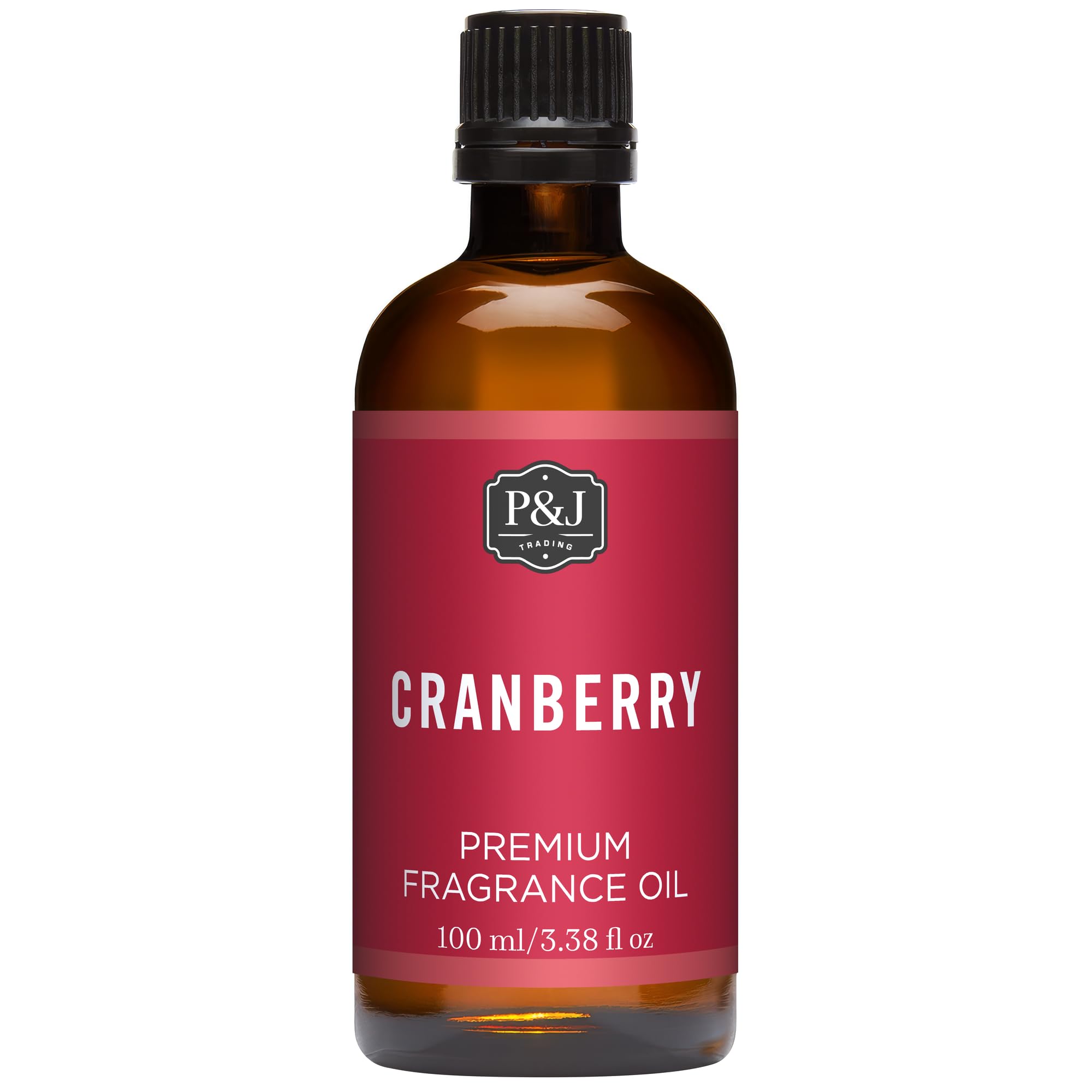 P&amp;J Trading Fragrance Oil | Cranberry Oil 100ml - Candle Scents for Candle Making, Freshie Scents, Soap Making Supplies, Diffuser Oil Scents