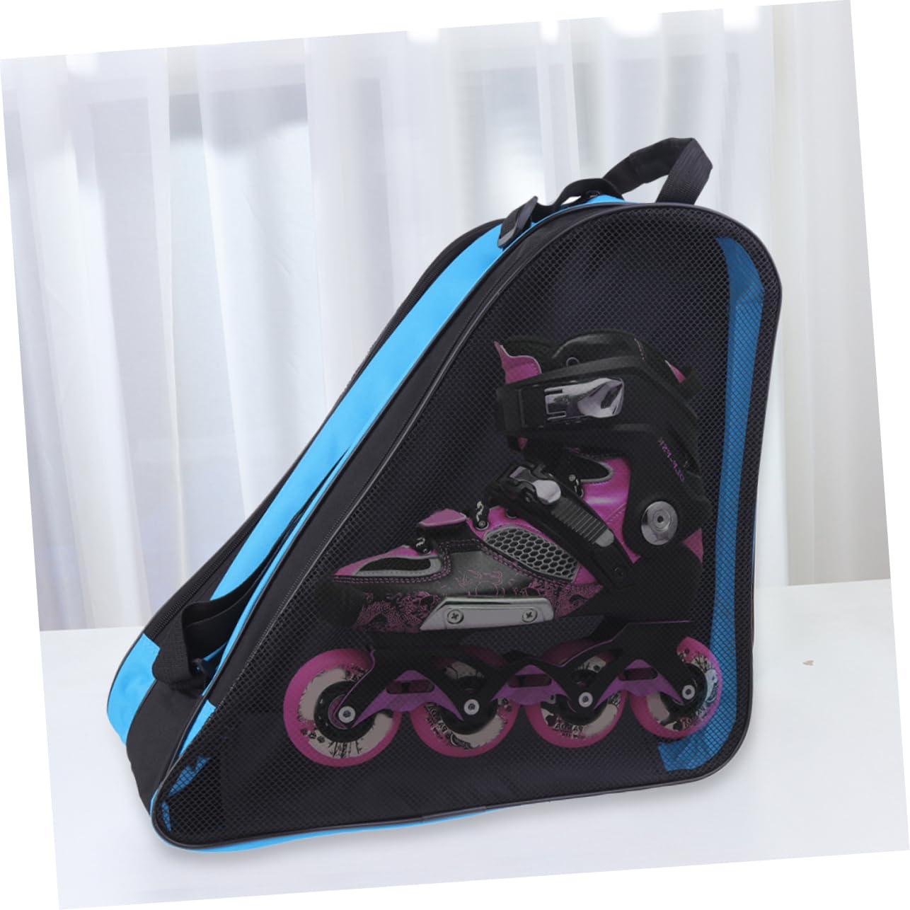2 per Resistente Alluso Contenitore Traspirante per Scarpe Pattinaggio Bambina Custodia e Facile per Trasporto Outdoor