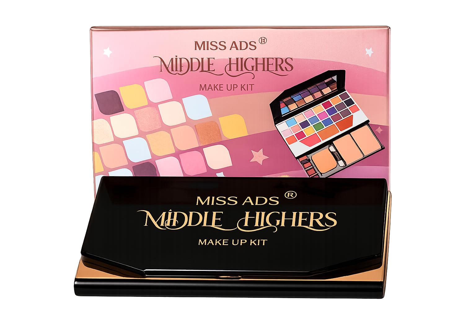 All-in-One Makeup Palette with Eyeshadow, Face Powder & Blush | Professional Makeup Kit for Women | Travel Friendly Beauty Kit-image-41