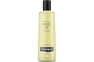 Neutrogena Body Oil Light Sesame Formula: Radiant Glow for Nourished Skin