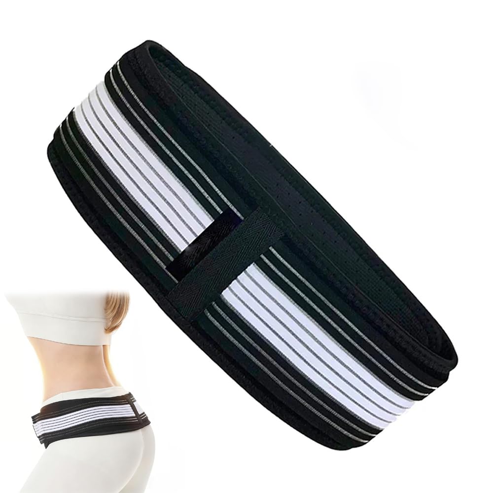 Ceinture Nofela Unisex Back Support Belt for Lumbar Sacroiliac Hip & Pelvic Comfort, Adjustable Daily Wear Stabilizer for Men & Women