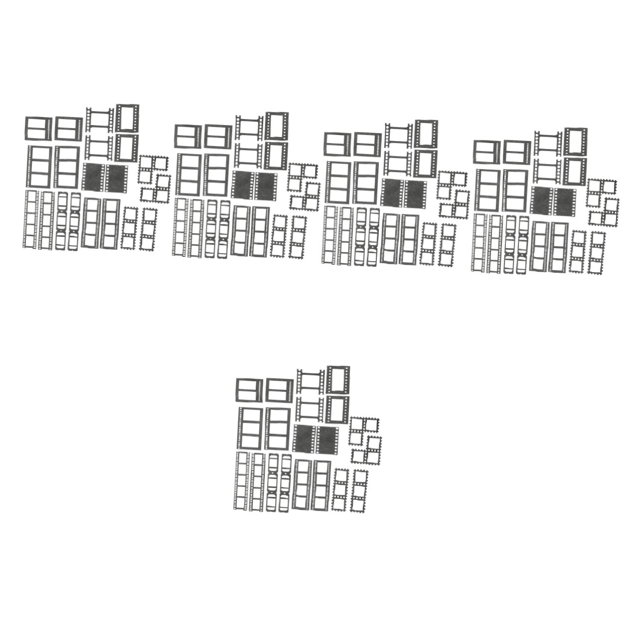 200piezas Corte Para Scrapbook Materiales Decorativos De Encaje Para Manualidades Para Álbumes Diarios y Proyectos De Arte