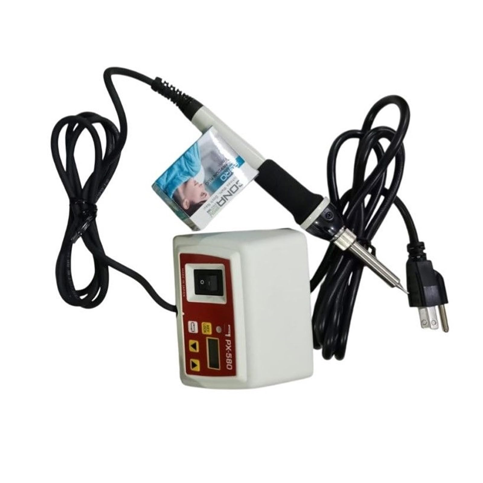 Mini Station de soudage PX-580 avec température contrôlée sans Support en Fer, Chauffage Rapide de 200 à 500 ℃ (Noyau de Remplacement)