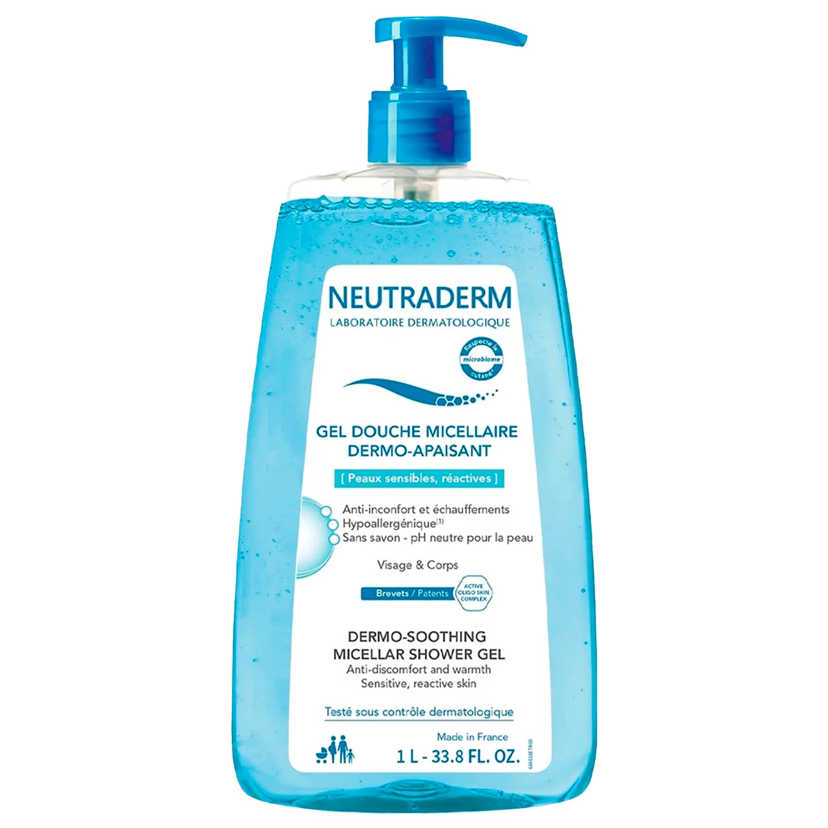 Neutraderm Micellar Dermo-Soothing Shower Gel 1L