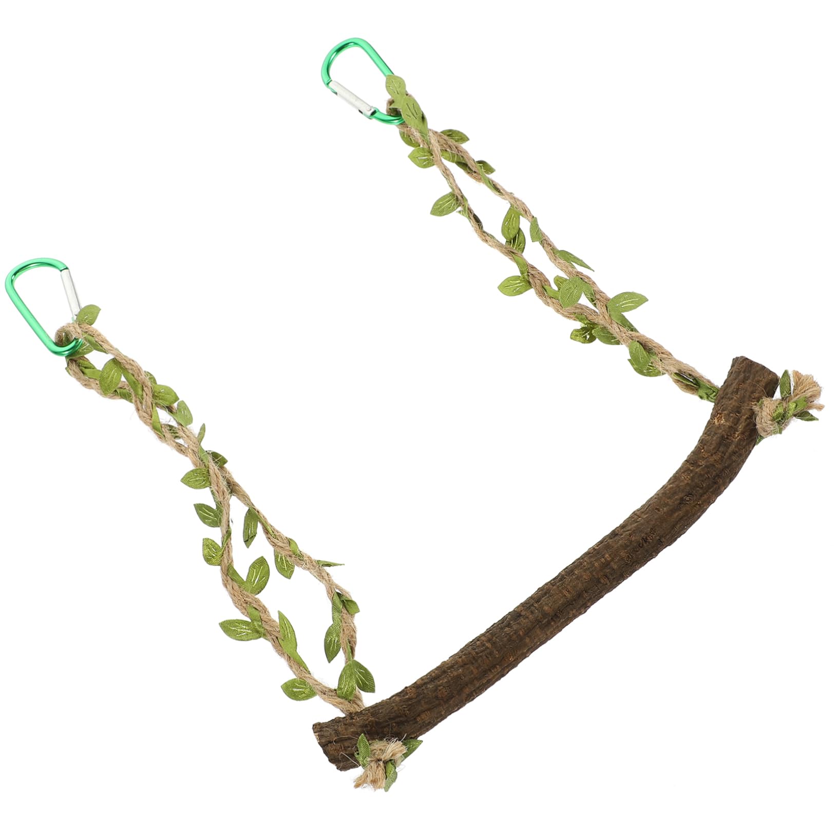 VANZACK 5stücke Pet Bird Swing Aus Natürlichem Holz Papageien Und Wellensittichspielzeug Für Käfige Hängendes Kauspielzeug Entspannen Und Spielen Robust Und Langlebig