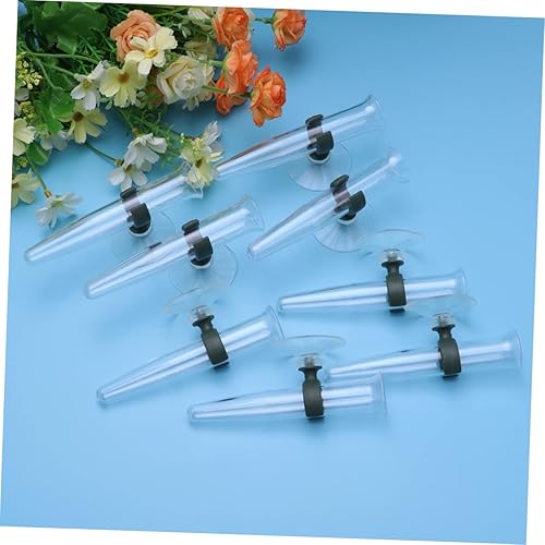 Miniatura 5 de COHEALI 16 piezas de tubo de plantación de plástico jarrones de plástico jarra de agua contenedores de agua soporte de ramo tubo de agua floral