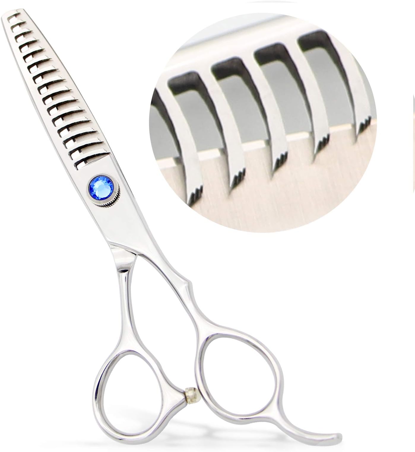 Moontay 6.0" Hair Cutting Shears with Large Finger Holes