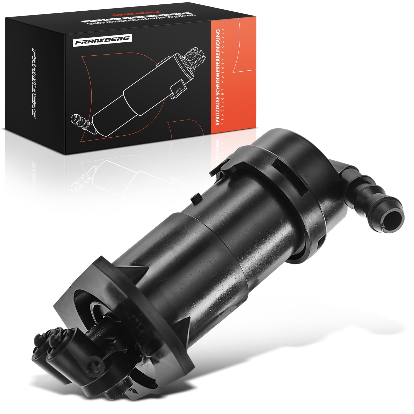 Frankberg Headlight Washer Nozzle Front Left for A6 4F2 A6 Allroad 4FH A6 Avant 4F5 C6 2004-2008 4F0955101B