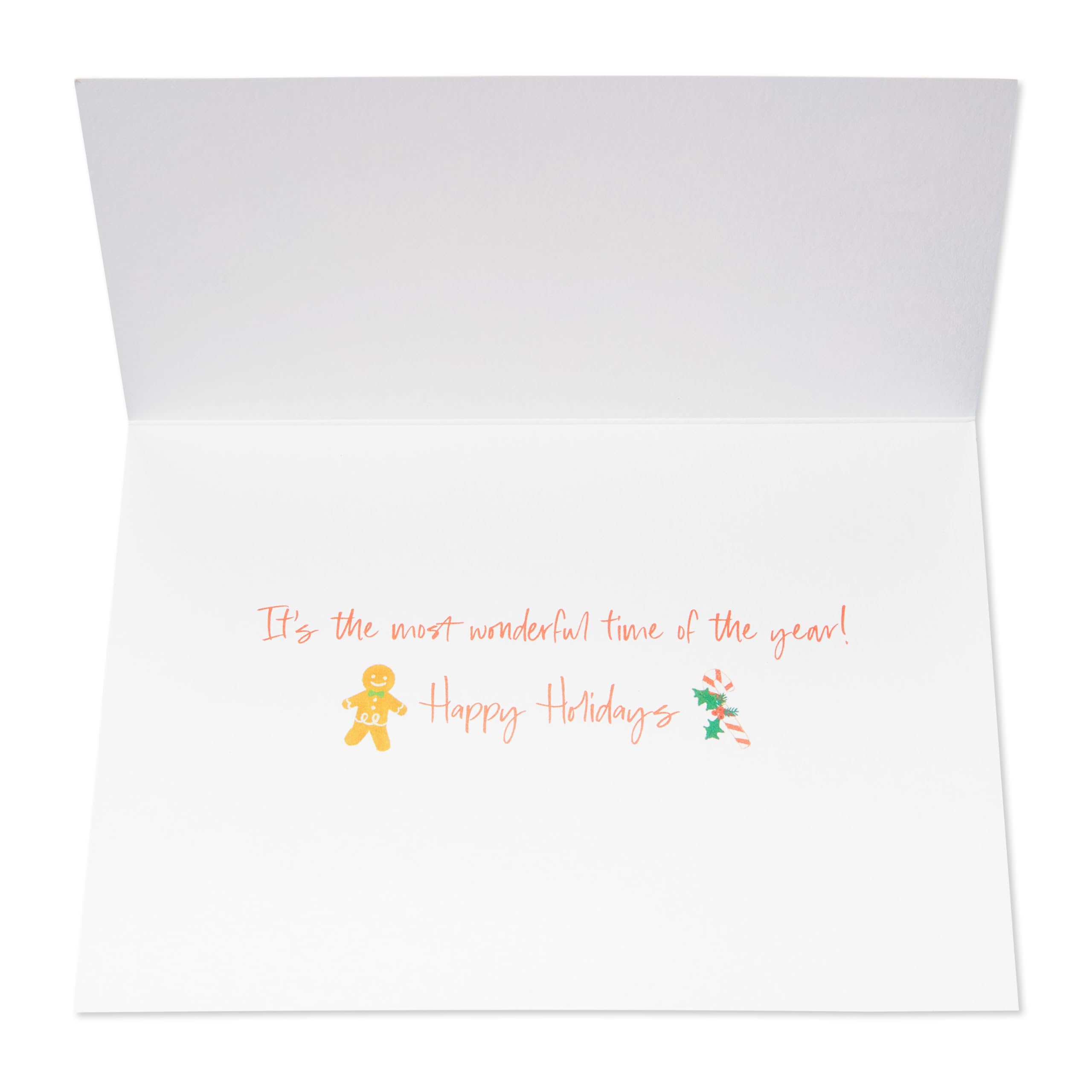 Papyrus Christmas Cards Boxed with Envelopes, Most Wonderful Time (14-Count), FSC SONATA HOLIDAY ICONS, 1 EA - Image 2