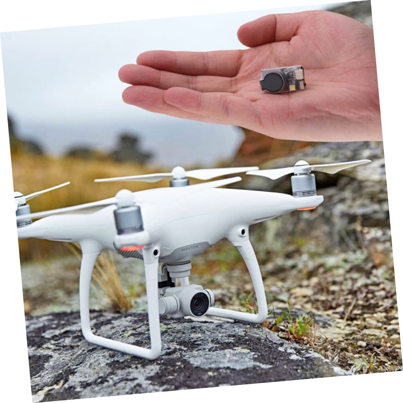 BESTonZON 3pezzi Allarme Per Drone Fpv Con Funzione Di Segnalazione Led Allerta Sonora Decibel e Leggero Compatibile Con Bf e Cf Flight Controllers Accessorio Per Racers e Piloti Di Droni