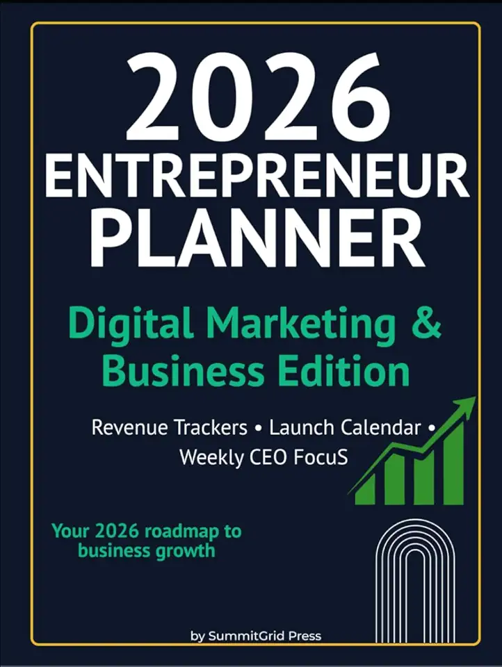 2026 Business Planner – Digital Marketing Edition: January – December 2026