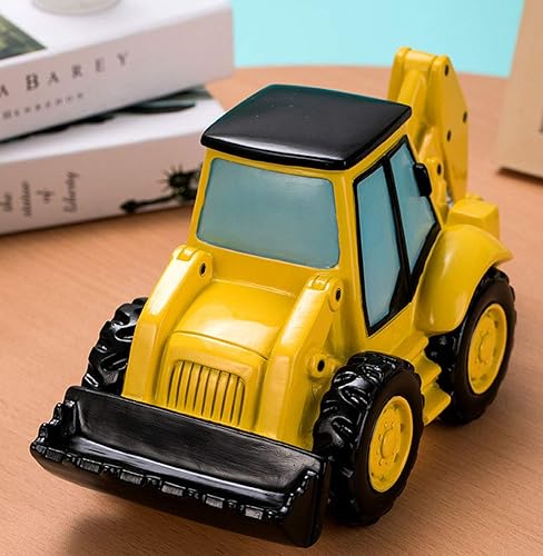 Miniatura 5 de FUYU Dibujos animados excavadora hucha moneda banco caja de dinero decoración del hogar