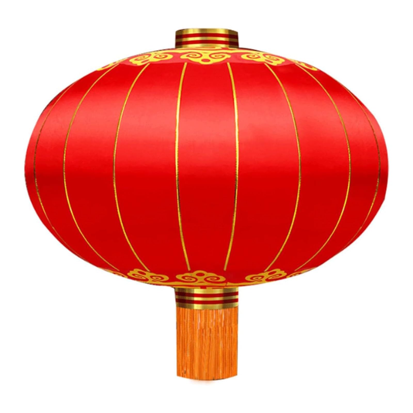 YTGHBIML Red Paper Lanterns Chinese Lanterns Outdoor Red Lantern Traditional Chinese New Year Silk Lantern Waterproof Hanging Lantern Decorations(16 Inch)