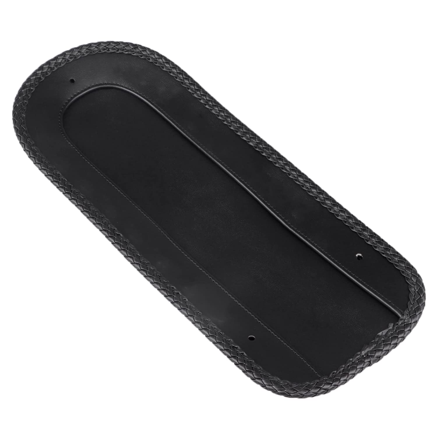 Noir moto pu cuir garde - boue arrière Bib cuir Harley Springer softail Heritage Classic flstc EFI flstci siège simple 2006-2017