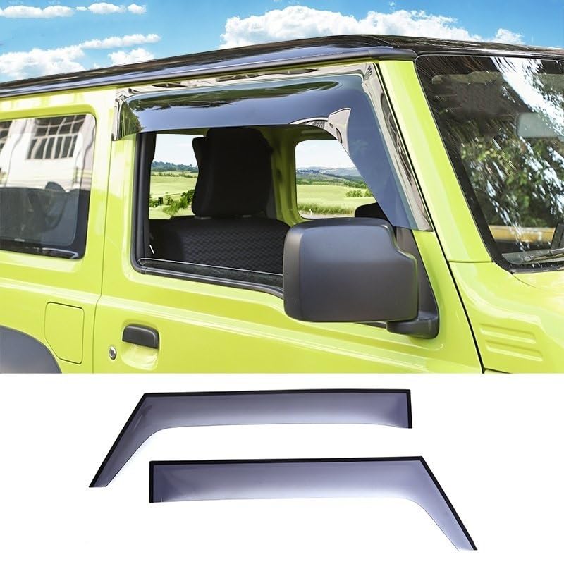 Déflecteurs de vent pour Suzuki Jimny 2019-2022 visières de fenêtre