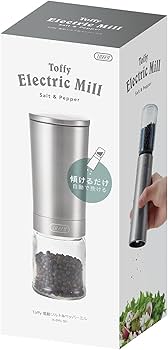 Amazon.co.jp: 【Toffy/トフィー】 電動ソルト&ペッパーミル K-EM1