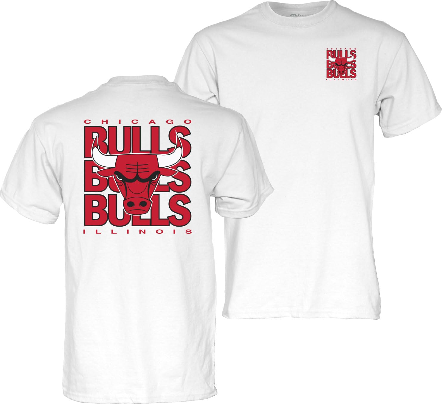 Blue 84 NBA Officially Licensed T-Shirt Front/Back Press White