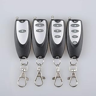 RF Radio Remote Controller Black Transmitter 315/433MHZ 1/2/3/4 Button Remote Transmitter ZAB-1/2/3/4 - (Color: 2 Button, Size: 433MHZ)