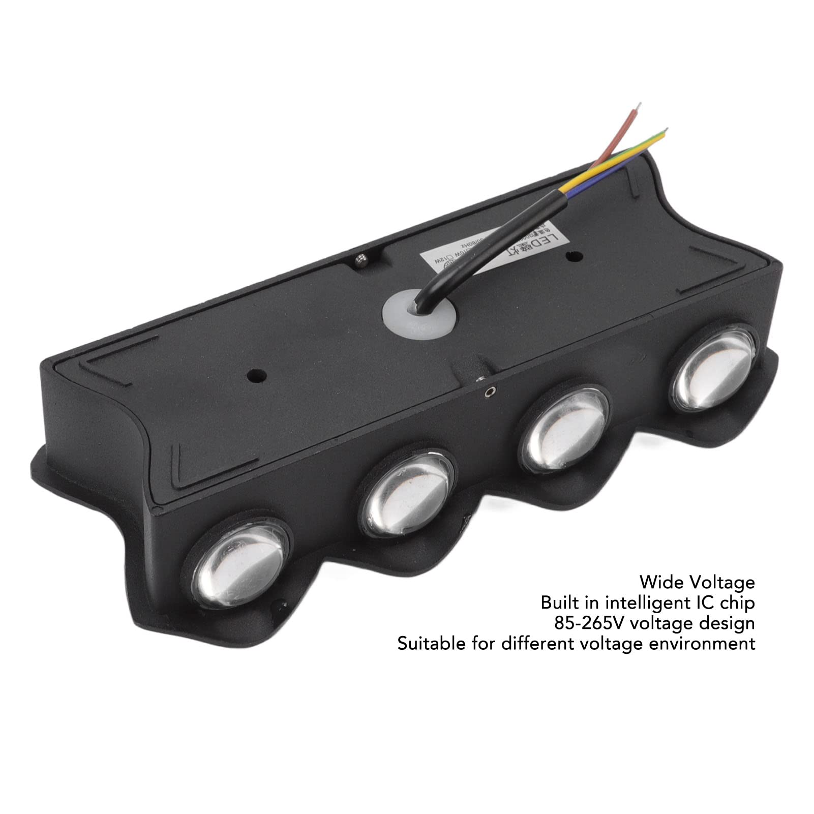 Aplique LED Moderno, Aluminio 8W Resistente Al agua.