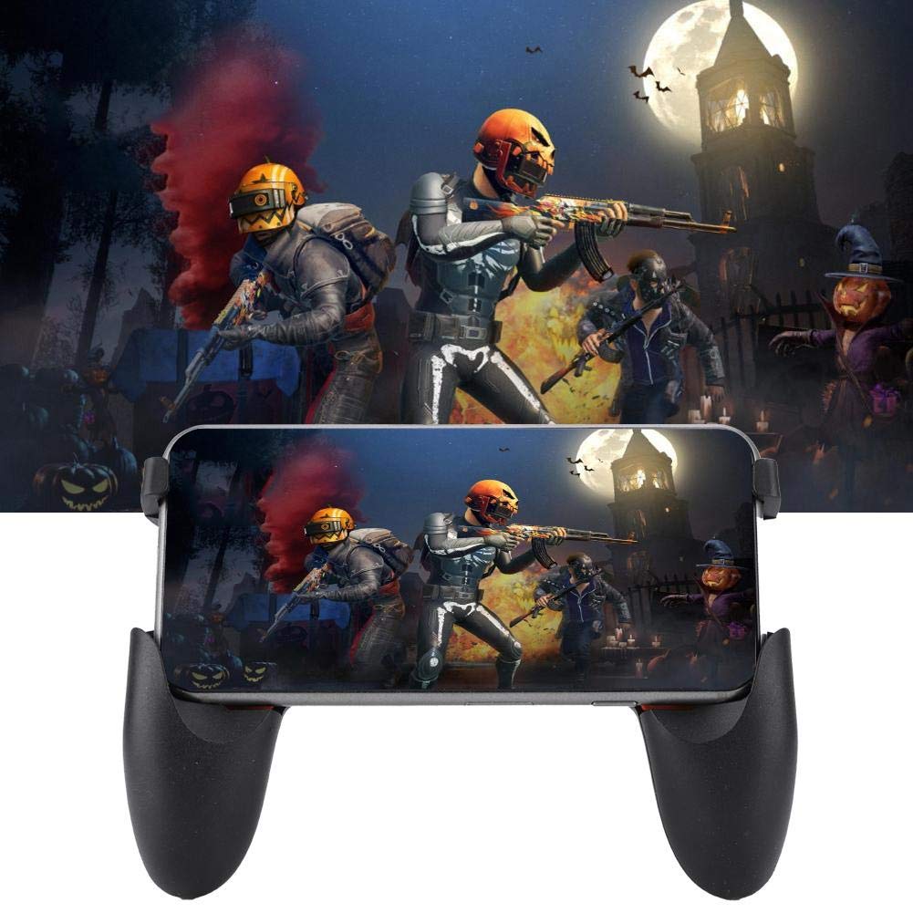 ADITAM Handy Game Controller, Game Handle für Smartphone Ergonomisches Design Game Grip Komfortables schnelles Schießen mit Halterung Double The Comfort