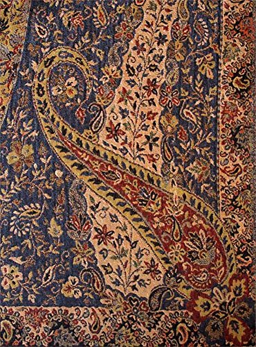 Large, Superior Kani Shawl. Paisley Jamawar From India. Warm, Heavy & Very Detailed #TOP7