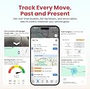 Letstrack Wireless Magnetic Hidden Portable GPS Tracker for Personal Family Vehicles Scooty Kids Bag, 1Year Plan SIM + 6months Standby Battery Rechargeable Live GeoFence Alerts (6000 mAh + 1Yr Sub) gallery image