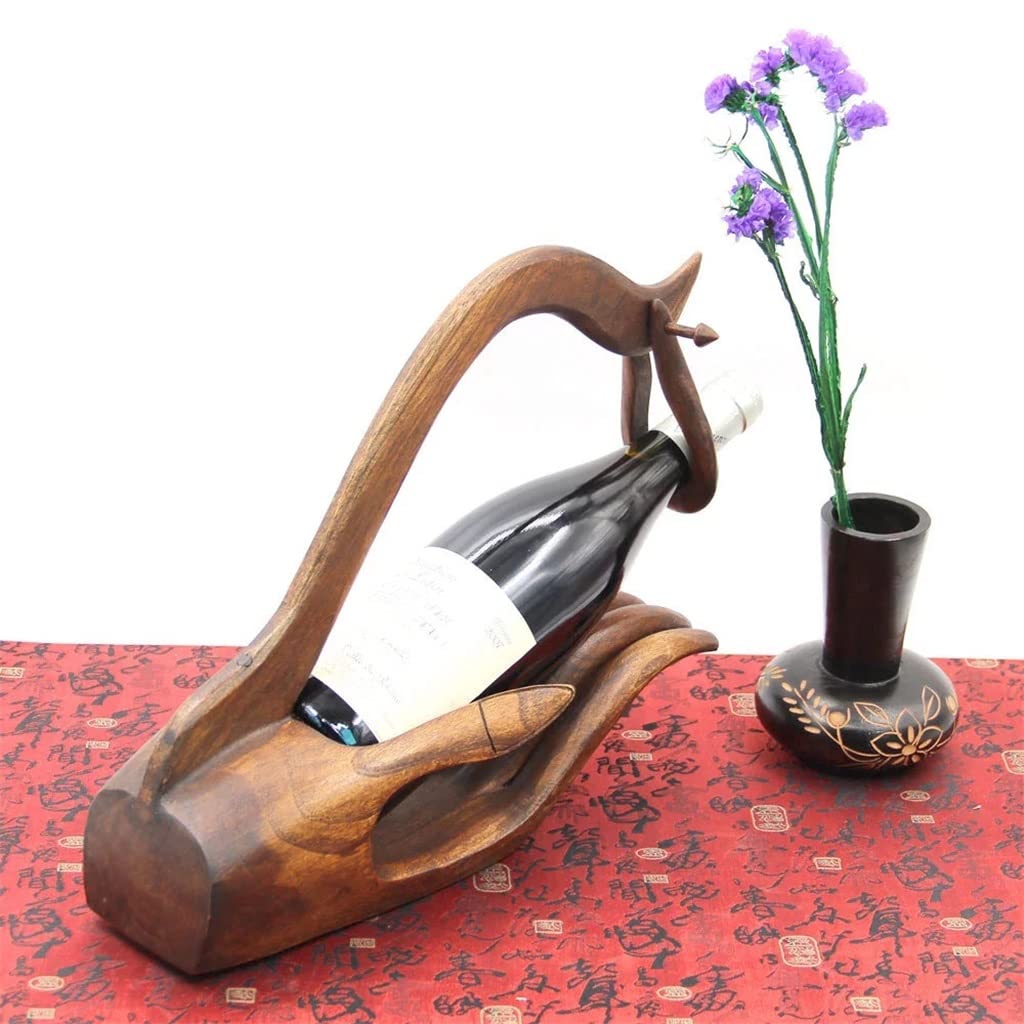 antique bottle rack 「HAND」 HNJCH Creative Hand-Shaped Wine Rack Retro Home Decoration Wine
