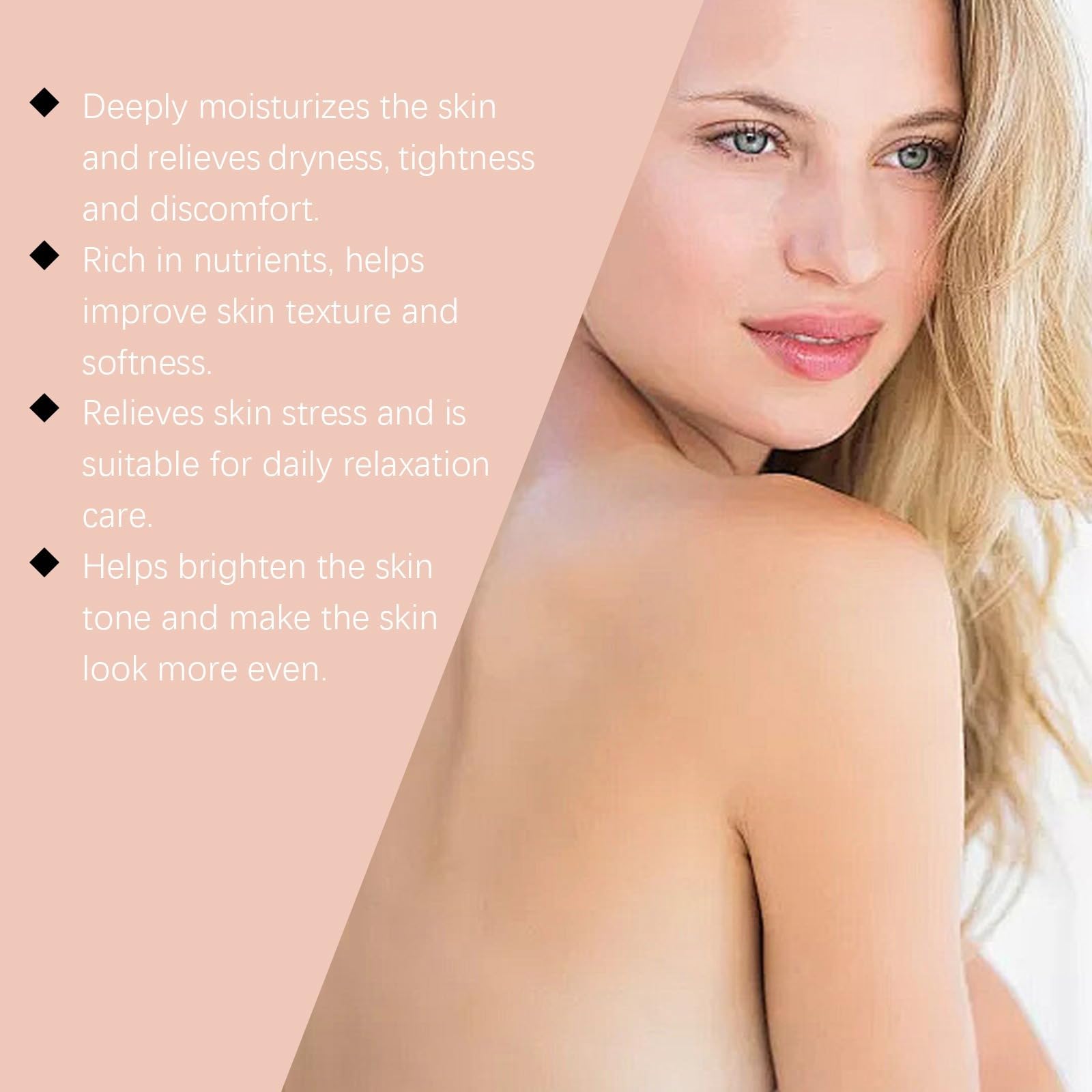 Rose Quartz Roller Ball Castor Oil Roll On Moisturizing Massage Roll-On Roll-On Roll-On Roll-On z wyjmowanym różowym kwarcem Aplikator dla kobiet mężczyzn do pielęgnacji skóry (plastikowa kulka)