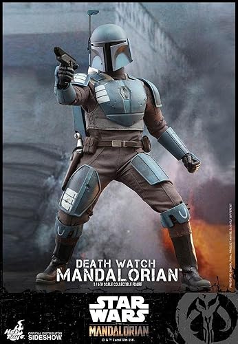 Miniatura 8 de Hot Toys The Mandalorian Death Watch Mandalroian - Figura de 1/6 escala de 12 pulgadas