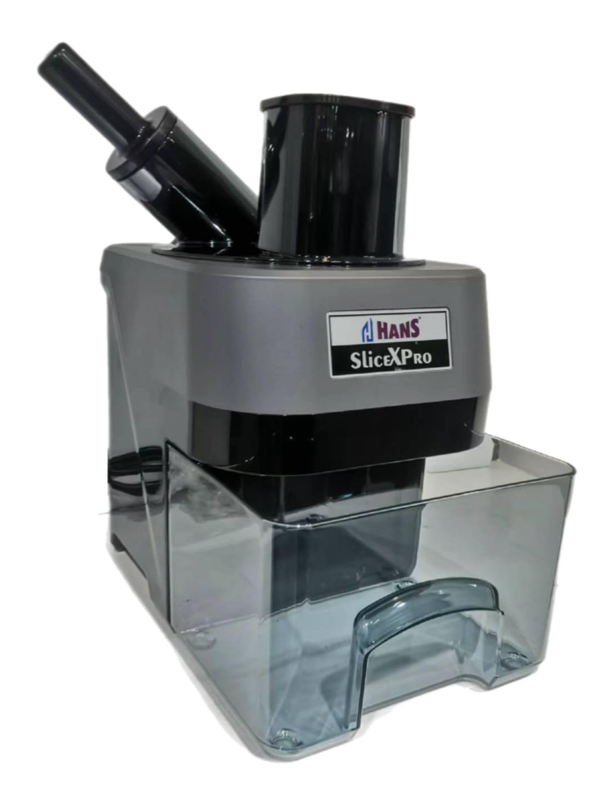 HANS SliceXPro Max® 4-in-1 Commercial Dicer, Grater, Wave Cut and Slicer with Dual Feed Inlets of Larger Diameter, 100 W Pure Copper Motor and 250 RPM, Made for Professional Kitchens-image-22