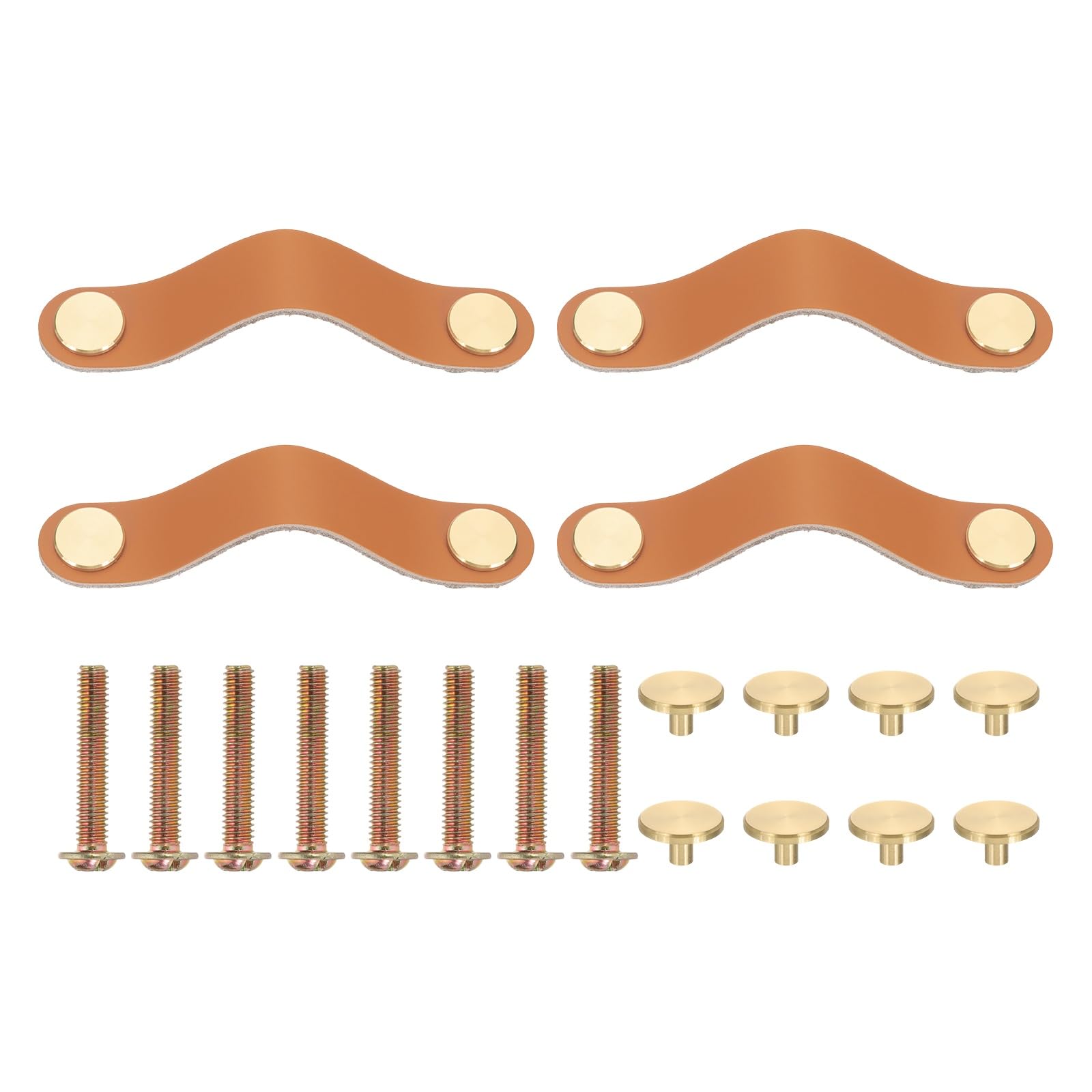 PATIKIL Leather Drawer Pulls