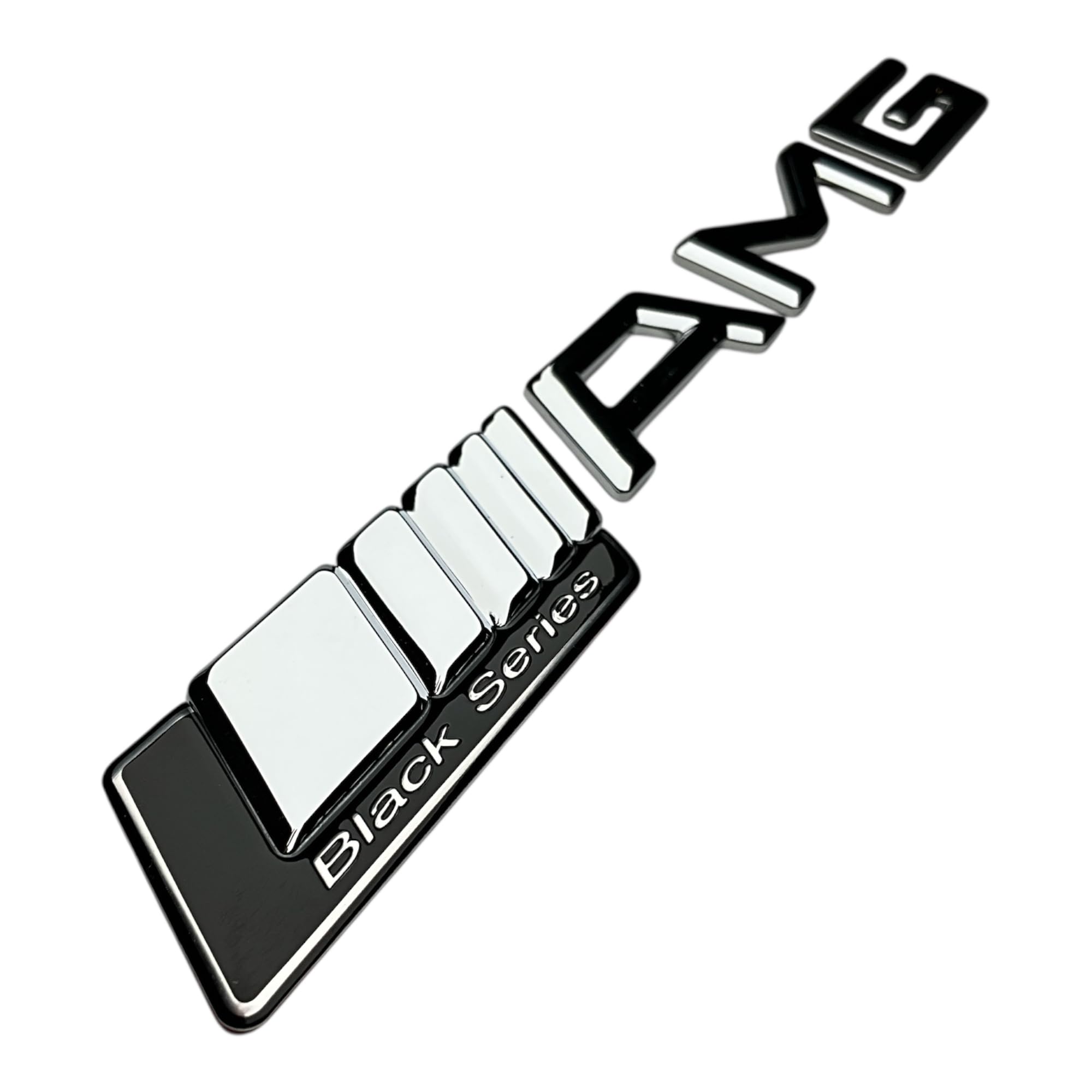 AMG NERO STEMMA NUOVO PER I NUOVI BAULE COFANO POSTERIORE STEMMA