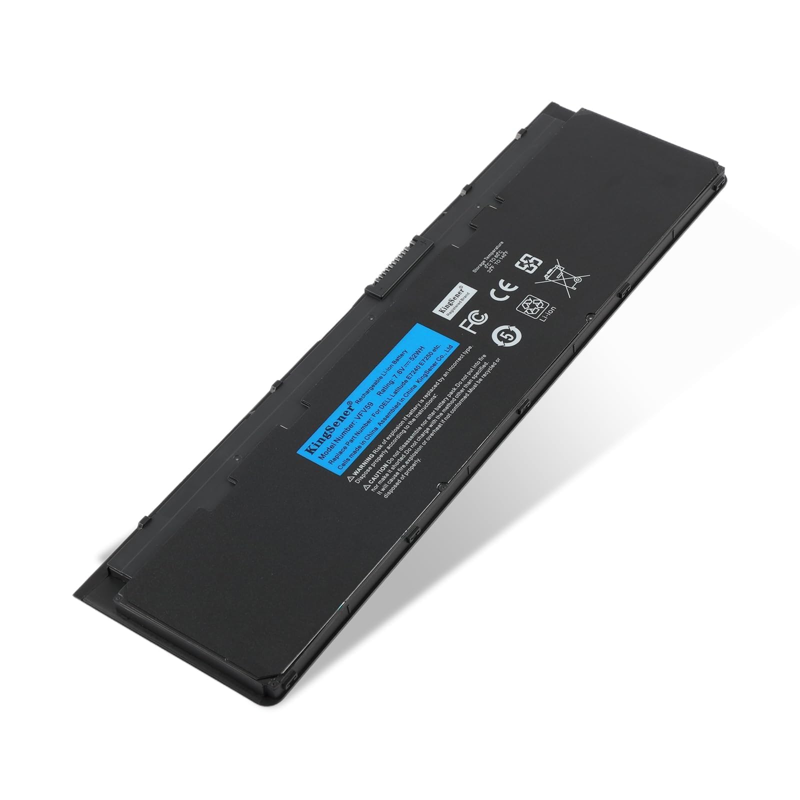KingSener VFV59 52WH Laptop Battery for Dell Latitude E7240 E7250 Ultrabook Notebook WD52H KWFFN GD076 9C26T GVD76 HJ8KP NCVF0 J31N7 451-BBFW 451-BBFX