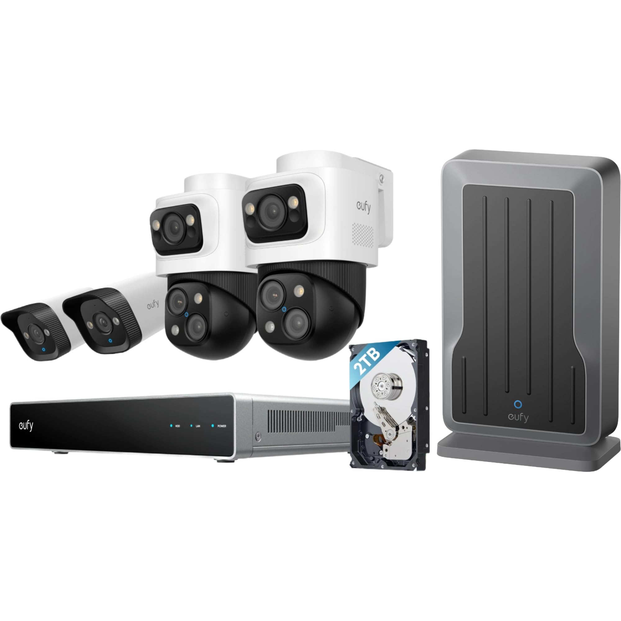 eufy PoE NVR Security System S4 & WLAN‑Modul (T8709) (Bündel)