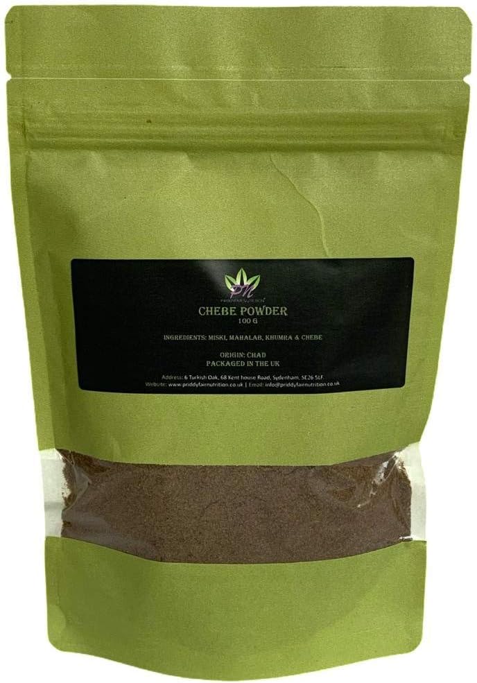PN Priddyfair Nutrition Authentic Traditional Chebe powder from Chad 100g stop Hair Breakage Wholesale price