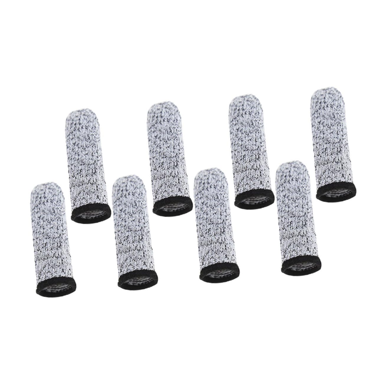 COLLBATH 4-Pack Cut Resistant Knitting Protectors Reusable Safety Gloves for Carving Crafting and Kitchen Use