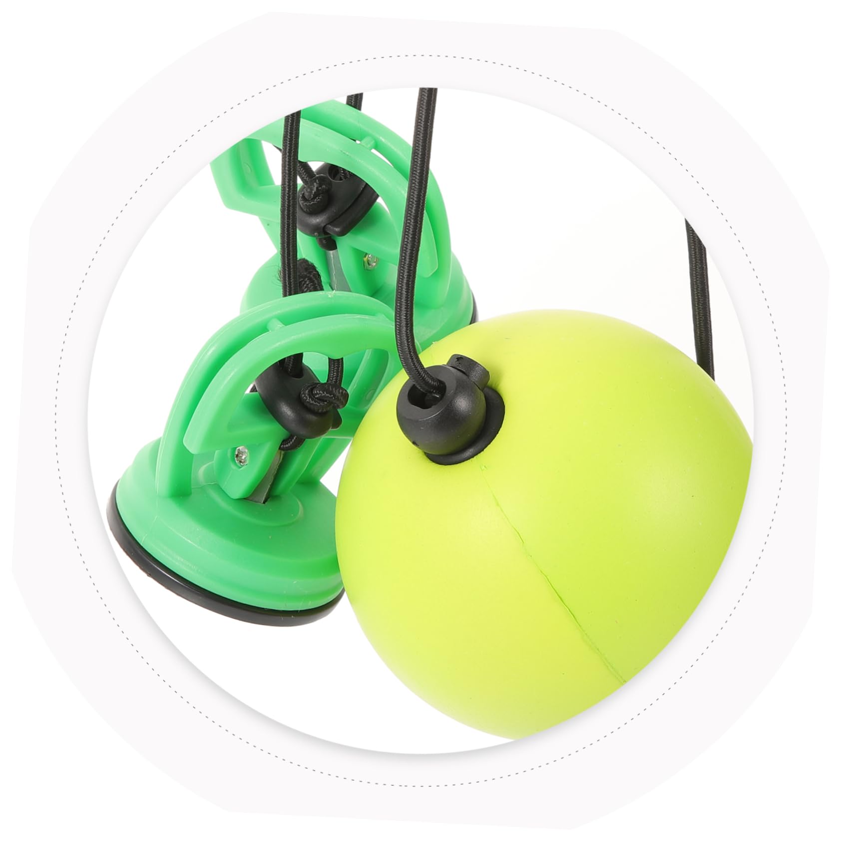 ibasenice Hochleistungs Speedball Trainingsball Pu Schaum mit Saugnapf Seilverstellung Boxball für Boxtraining Fitness und Schlaggeschwindigkeit