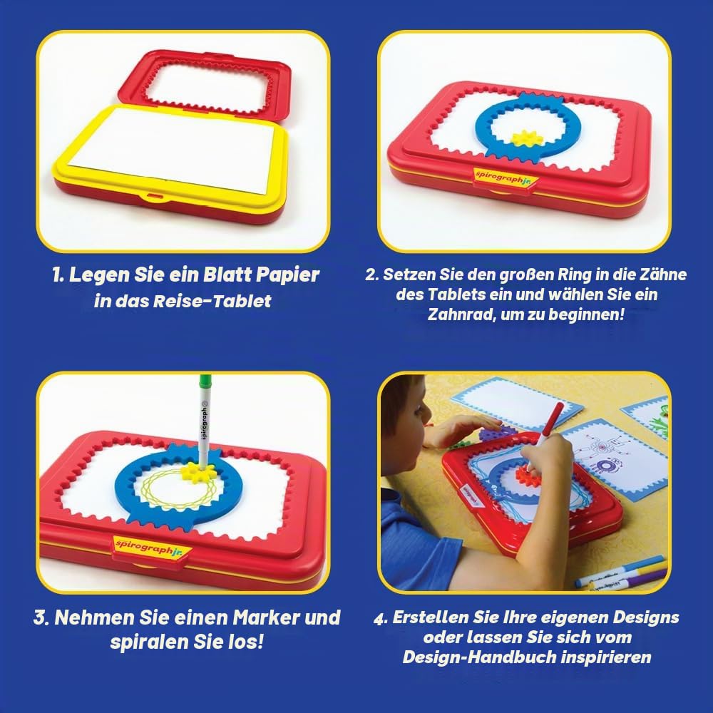 Spirograph Jr., Mehrfarbig, Assorted