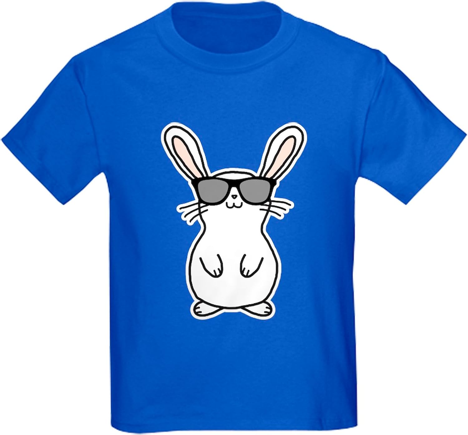 CafePress Bunny Kids Dark T Shirt Kids Dark Cotton T-Shirt