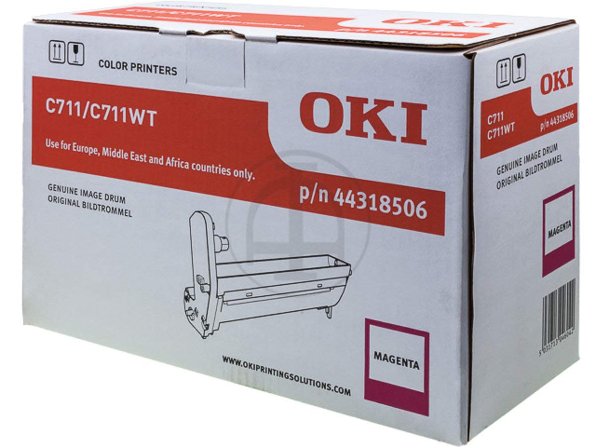 Drum kit magenta OKI C 711 WT consommable impression laser 44318506 - 4