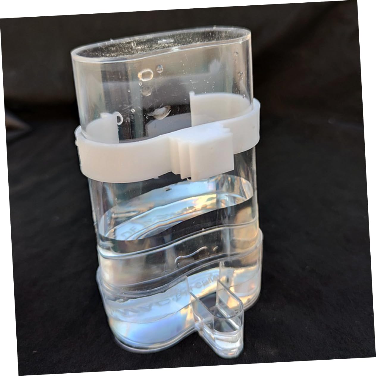 Angoily Distributore Automatico di Acqua e Cibo per Pappagalli Uccelli Gabbia 12 Pezzi Pratico in Plastica per Uso Interno ed Esterno